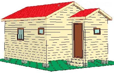 Cum de a construi o casă grădină cu propriile sale mâini din bara de tehnologie finlandeză