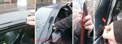 Cum se instalează în mod corespunzător o masina vetroviki (dreapta) Cum se instalează în mod corespunzător o mașină vetroviki