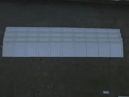Cum să tiv streasina instrumentele Metalloprofil și materiale pentru acoperiș, tehnologia de evidență,