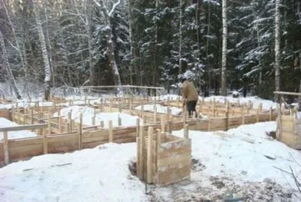 Cum de a găti betonul de iarnă