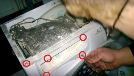 Cum să demonteze mașina de spălat Indesit propriile mâini (spălare) Cum să demonteze mașina de spălat Indesit mâinile proprii