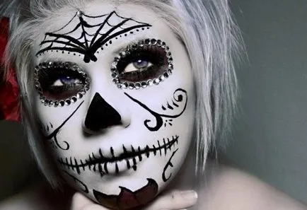 Cum de a face fata alb pentru reguli și metode de utilizare a culorilor de selecție Halloween