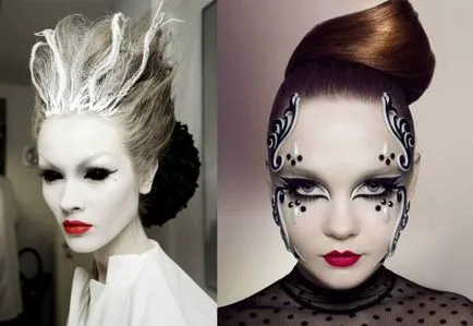 Cum de a face fata alb pentru reguli și metode de utilizare a culorilor de selecție Halloween