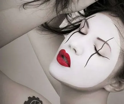 Cum de a face fata alb pentru reguli și metode de utilizare a culorilor de selecție Halloween