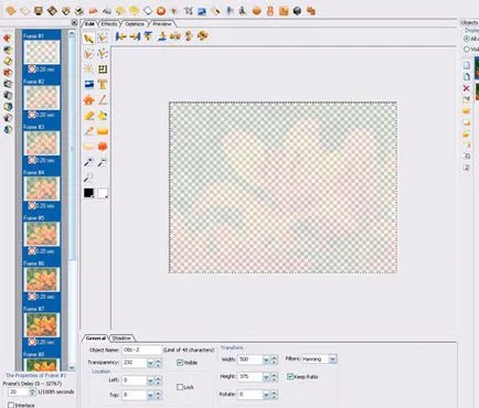Cum de a face animație cu ajutorul programului eximioussoft_gif_creator
