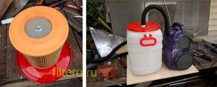 Cum se face un filtru pentru un aspirator cu mâinile