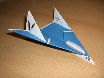 Cum sa faci un avion de hârtie - desene, fotografii, instrucțiuni pas cu pas