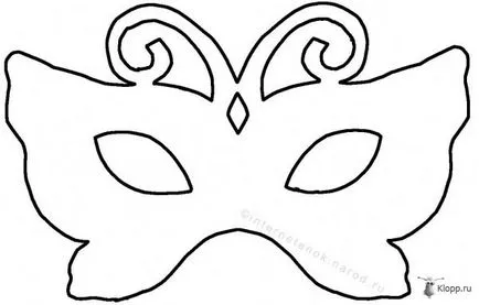 Cum de a face masti de carnaval, cu propriile sale mâini (mâini) Cum de a face masti de carnaval cu propriile sale mâini