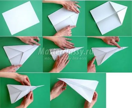 Cum sa faci un avion de hârtie care zboară idei 30 pași și cursuri de master cu fotografii