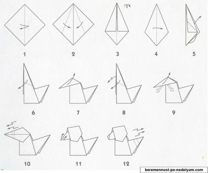 Cum de a face hârtie de animale origami grădină zoologică crea propriile lor mâini cu pas cu pas clase de master (de hârtie) Cum de a face hârtie de animale origami grădină zoologică crea propriile lor mâini cu pas cu pas cursuri de master