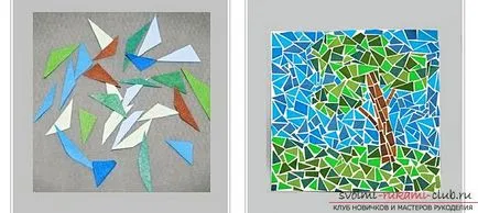 Cum de a face o plat și trei appliqué-dimensională de hârtie colorată, diferite tipuri de aplicații, și pas cu pas (do) Cum de a face o plat și trei appliqué-dimensională de hârtie colorată, diferite tipuri de aplicații și etapa