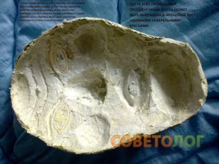 Cum sa faci o masca cu mâinile - sovietologist (mască) Cum sa faci o masca cu mâinile - sovietologist