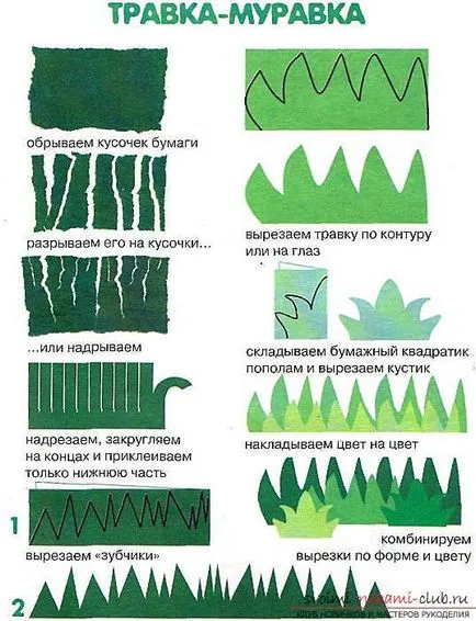 Cum de a face o plat și trei appliqué-dimensională de hârtie colorată, diferite tipuri de aplicații și etapa (appliqué volumetric) Cum de a face o plat și trei appliqué-dimensională de hârtie colorată, diferite tipuri de aplicații și etapa
