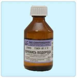 Reduceți părul de peroxid de hidrogen