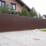 Cum de a face poarta foii trapezoidală cu mâinile sale - instrucțiuni cu fotografii (poarta) Cum de a face poarta foii trapezoidală cu mâinile sale - instrucțiuni cu fotografii