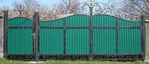 Cum de a face poarta de ondulat meșterit (Poarta foii trapezoidală cu mâinile) Cum de a face poarta de ondulat meșterit