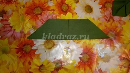Cum sa faci o floare de la servetele cu mâinile lor în etape, cu fotografii pentru începători