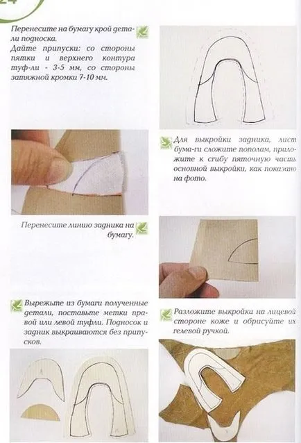 Cum de a face păpuși din hârtie pantofi (pantofi) Cum de a face păpuși din hârtie pantofi