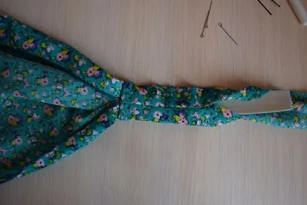 Cum să coase un bandaj eșarfă pe cap cu mâinile sale (fular bandaj foto) Cum să coase un bandaj eșarfă pe cap cu mâinile