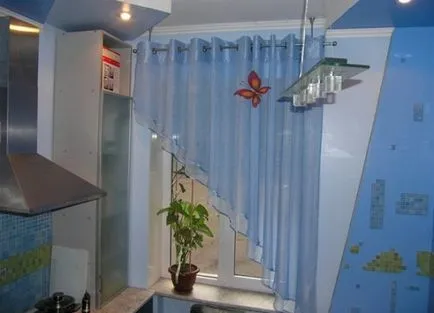 Cum să coase perdele pentru bucătărie (44 poze) ghid pentru decorarea video de perdele