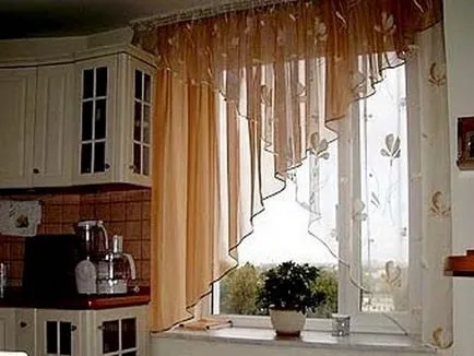 Cum să coase perdele pentru bucătărie (44 poze) ghid pentru decorarea video de perdele