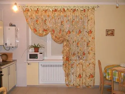 Cum să coase perdele pentru bucătărie (44 poze) ghid pentru decorarea video de perdele
