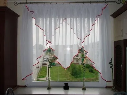 Cum să coase perdele pentru bucătărie (44 poze) ghid pentru decorarea video de perdele
