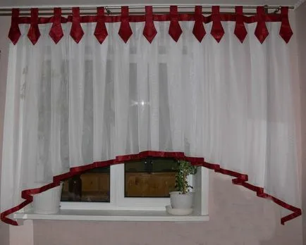 Cum să coase perdele pentru bucătărie (44 poze) ghid pentru decorarea video de perdele