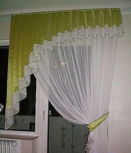 Cum să coase perdele pentru bucătărie (44 poze) ghid pentru decorarea video de perdele