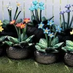 Cum de a decora o zonă suburbană cu mâinile lor, afară din resturi de materiale (bordeie) Cum de a decora o zonă suburbană cu mâinile lor din materiale de resturi