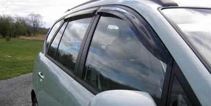 Cum se instalează orificiile de ventilație auto plug-in, sau pe cont propriu deasupra capului (deflectoare) Cum de a instala un deflectoare auto independent sau facturi false