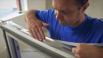 Cum se instalează o fereastră din plastic (fereastra cu mâinile) Cum se instalează o cutie de plastic