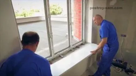 Cum se instalează o fereastra video din plastic (plastic) Cum se instalează o cutie de plastic