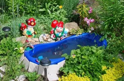 Cum de a decora o grădină și o zonă suburbană cu mâinile lor - foto și video
