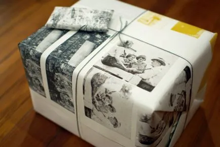 Cum să-și încheie un cadou cu mâinile sale frumoase, neobișnuite, ușor