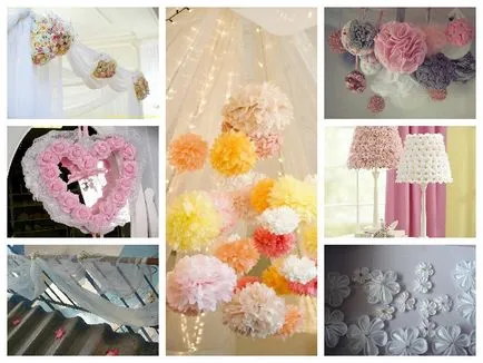 Cum de a decora o camera pentru o nunta cu mâinile - idei originale și fotografii