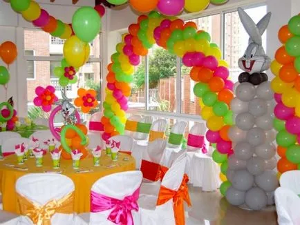 Cum de a decora o camera pentru o petrecere de ziua cu propriile sale mâini