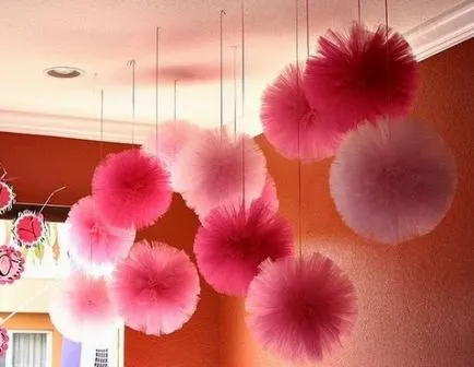 Cum de a decora o camera pentru o petrecere de ziua cu propriile sale mâini