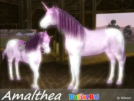 Ca și în The Sims pentru a face unicornul