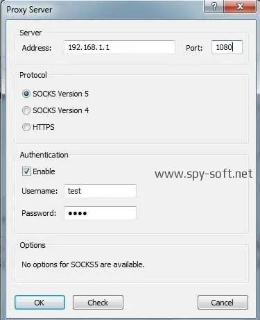Cum de a rula un program sau a reda printr-un server proxy, setarea Proxifier