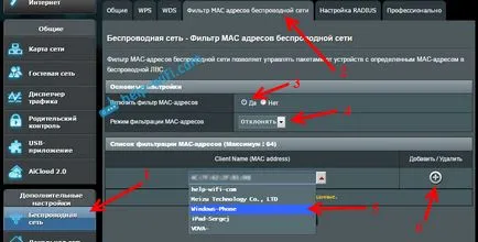Blochează pe cineva pe un router asus