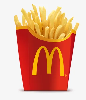 McDonald franceză cartofi prajiti Greutate