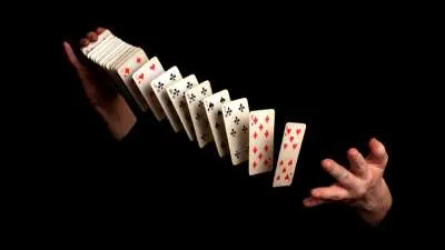 carte de trucuri, cum să devină un magician, trucuri, carduri de învățare