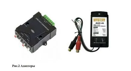 Cum de a conecta subwoofer-ul la radio din fabrică