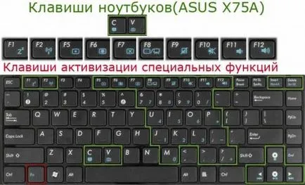 Laptop taste asus, calculator, plus internet (asus) Cheie asus tastatura laptop, calculator, plus la internet