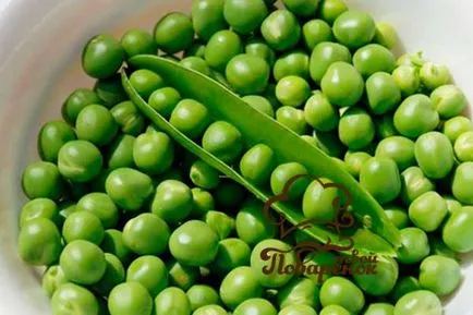 mazăre verde conservat