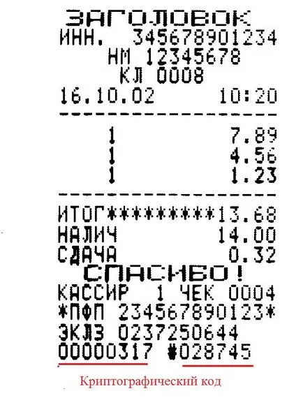 PFC, acesta este un registru de numerar primirea de numerar, Sănătate Navigator