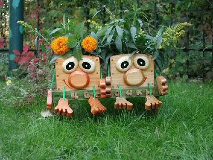 Casă țară frumoasă cu mâinile lor (dacha) Casă țară frumoasă cu mâinile lor