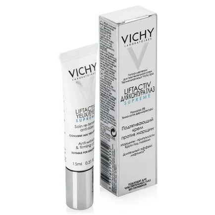 Crema Vichy de riduri în jurul ochilor Preț (Yeux) Crema Vichy ridurilor din jurul ochilor Pret