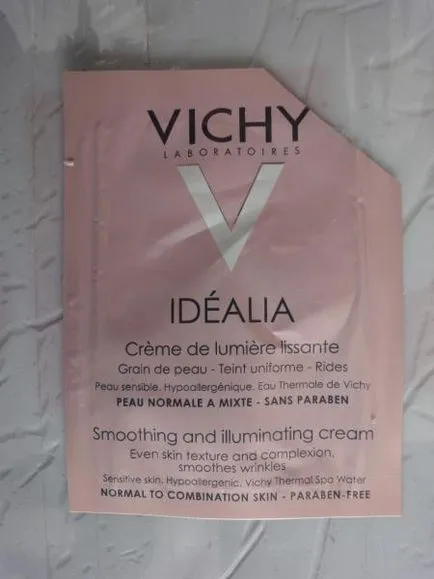 crema de ochi vichy idealia și comentarii despre aceasta